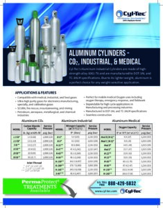 Cyl-Tec All Aluminum Spec Sheet cover